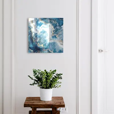 Dreamy abstraction Key box for wall