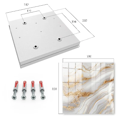 Abstract elegance Key cabinet