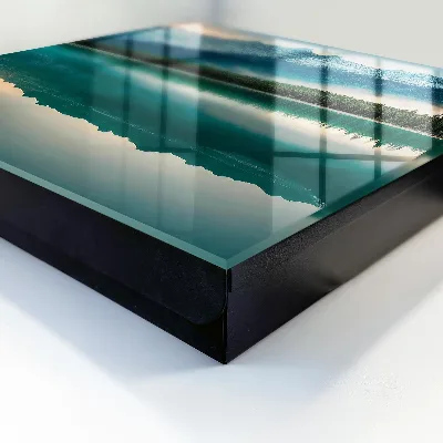 Mountain reflection Wall mounted key box