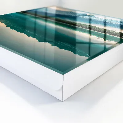 Mountain reflection Wall mounted key box