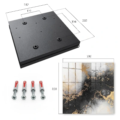 Black elegance Key box for wall