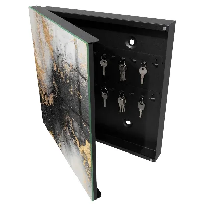 Black elegance Key box for wall