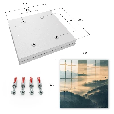 Misty hills Wall mounted key box