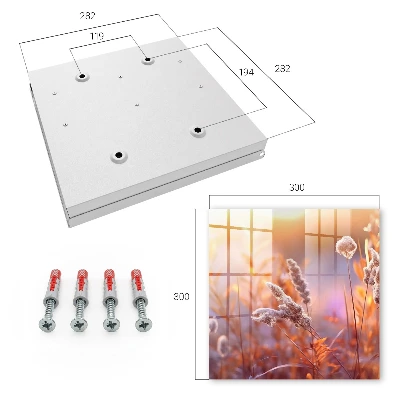 Sunset Key box for wall
