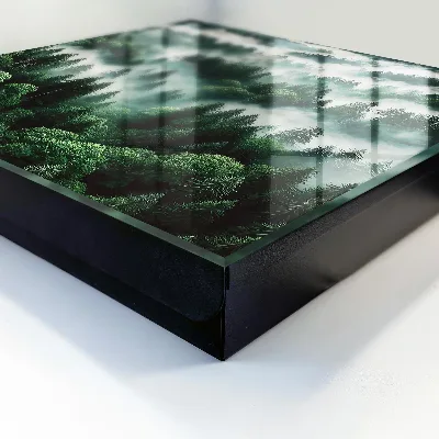 Misty forest Key box for wall