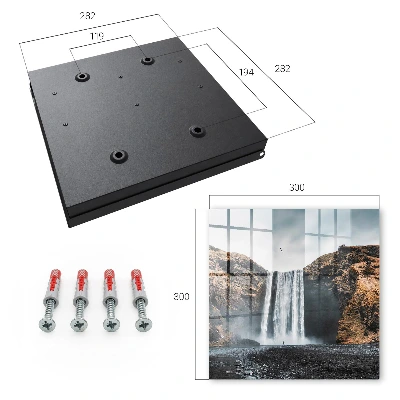 Power of nature Wall mounted key box