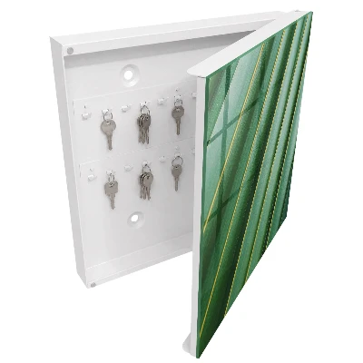 Leaf pattern Key box for wall