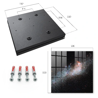 Galactic mystery Wall mounted key box