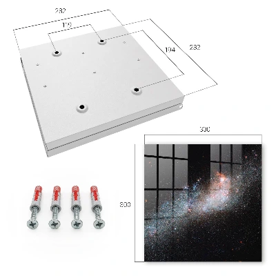 Galactic mystery Wall mounted key box