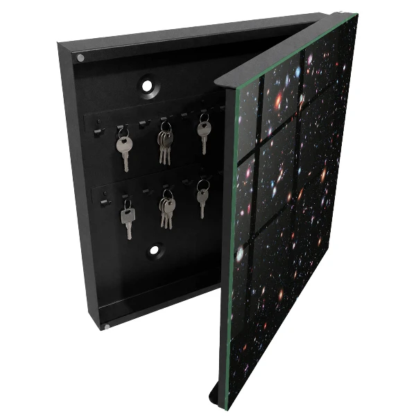 Colorful cosmos Key cabinet