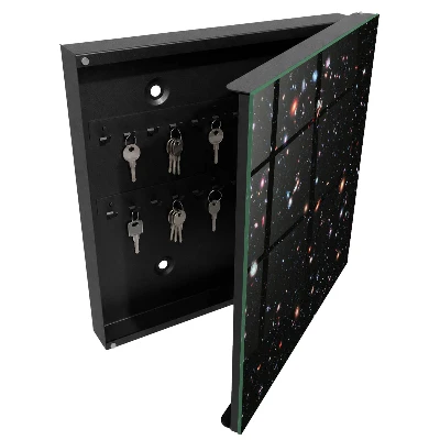Colorful cosmos Key cabinet