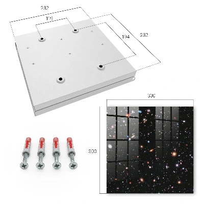 Colorful cosmos Key cabinet