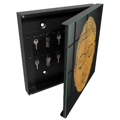 Peaceful meditation Wall mounted key box
