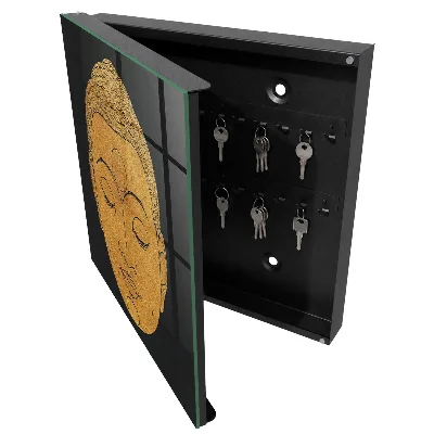 Peaceful meditation Wall mounted key box