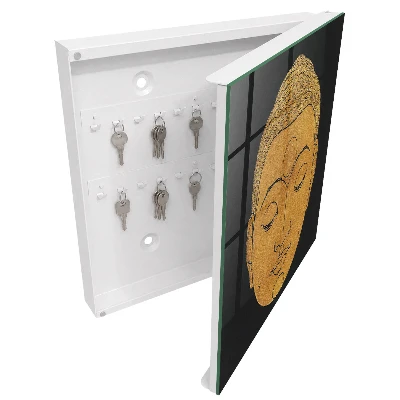 Peaceful meditation Wall mounted key box
