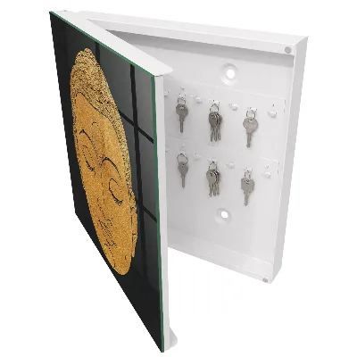 Peaceful meditation Wall mounted key box