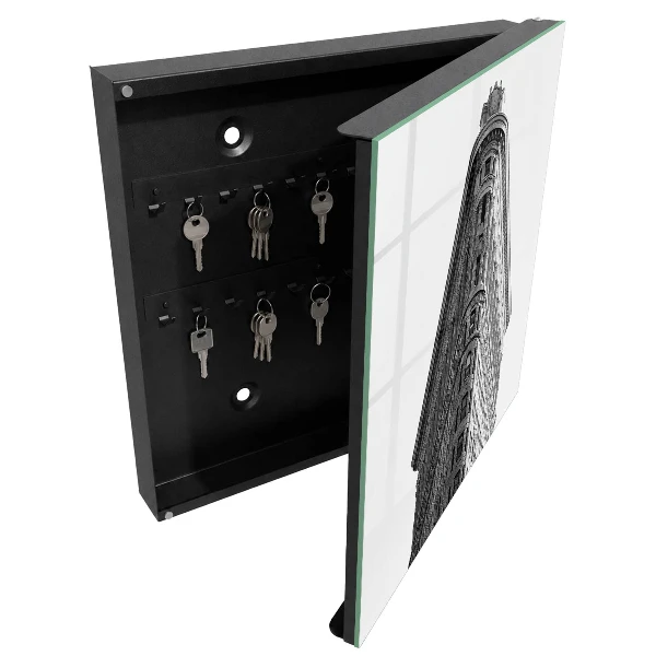 Tall architecture Key cabinet
