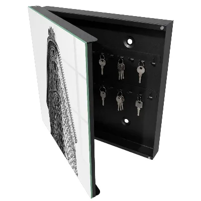 Tall architecture Key cabinet