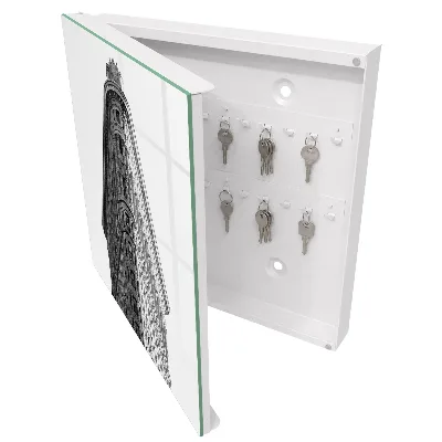 Tall architecture Key cabinet