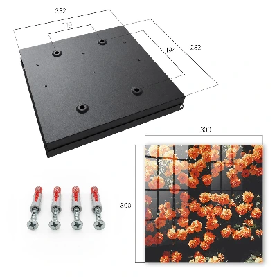 Blooming abundance Key box for wall