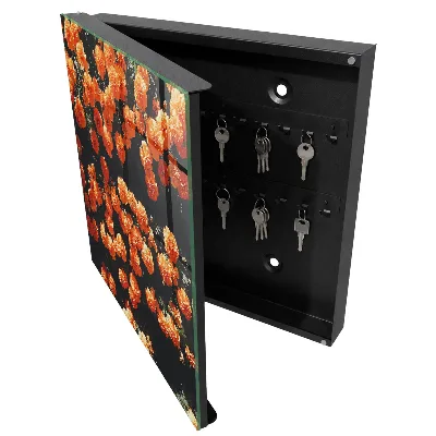 Blooming abundance Key box for wall