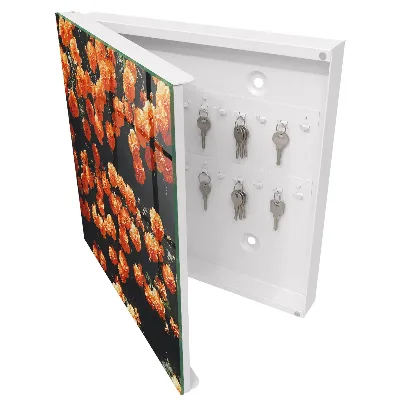 Blooming abundance Key box for wall