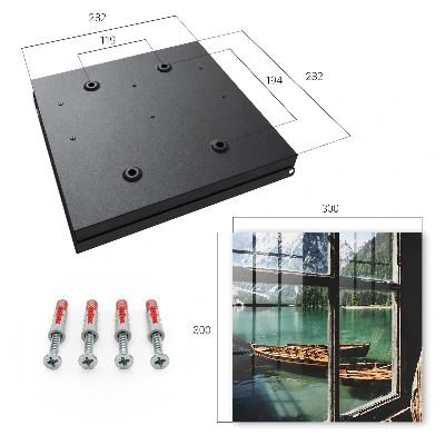 Lake mountains Wall mounted key box