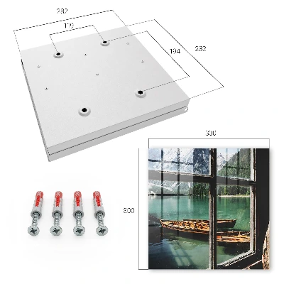 Lake mountains Wall mounted key box
