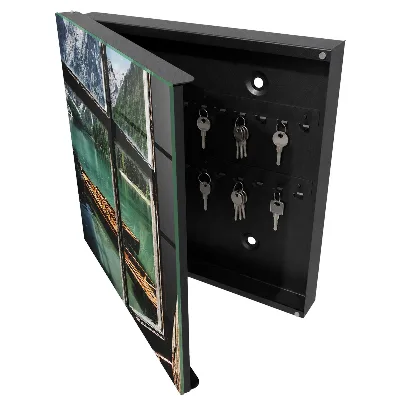 Lake mountains Wall mounted key box