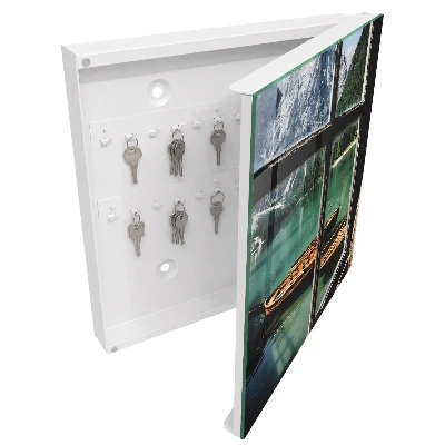Lake mountains Wall mounted key box