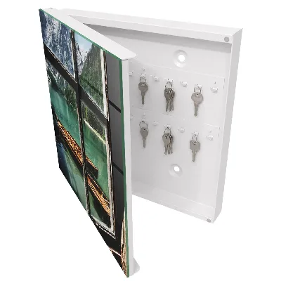 Lake mountains Wall mounted key box