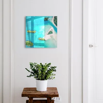 Exotic beaches Key box for wall