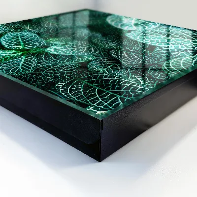 Green patterns Wall mounted key box