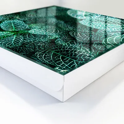 Green patterns Wall mounted key box