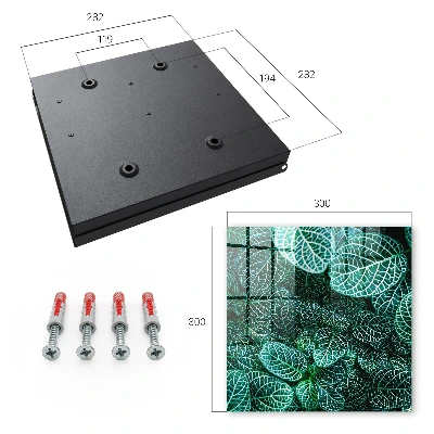 Green patterns Wall mounted key box