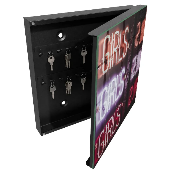 Neon sign Key cabinet