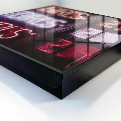 Neon sign Key cabinet