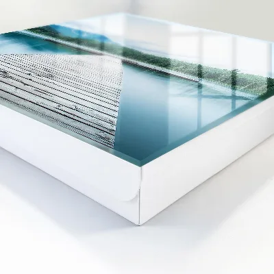 Lake of peace Key box for wall