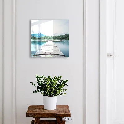 Lake of peace Key box for wall