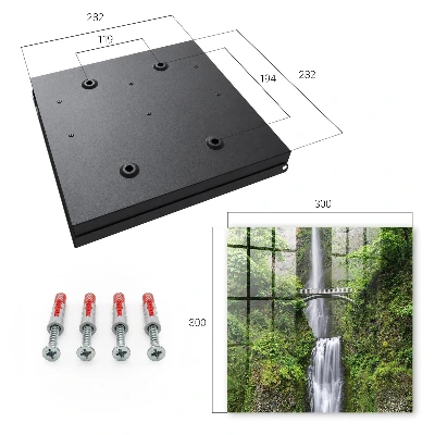 Natural harmony Wall mounted key box