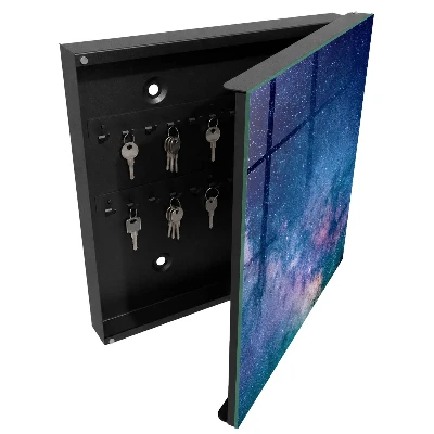 Cosmic night Key box for wall