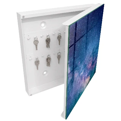 Cosmic night Key box for wall