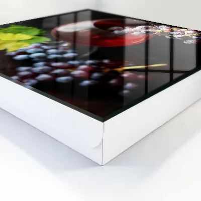 Wine grapes Key box for wall