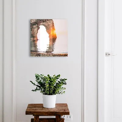 Rock arch Key cabinet