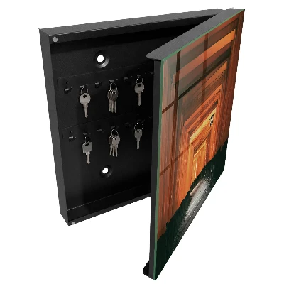 Yellow gates Key cabinet