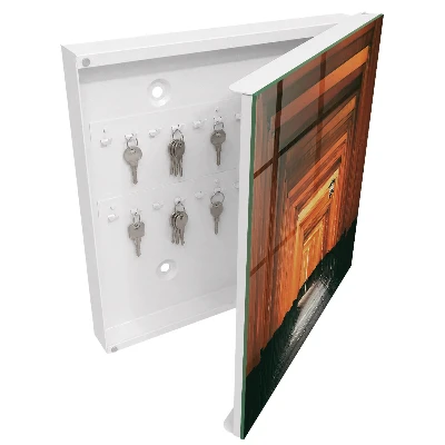 Yellow gates Key cabinet