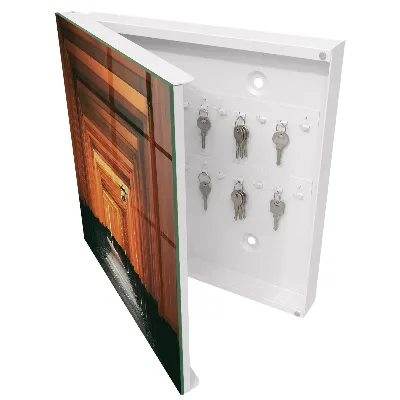 Yellow gates Key cabinet