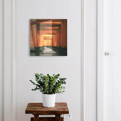 Yellow gates Key cabinet