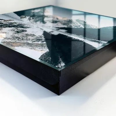 Winter landscape Wall mounted key box