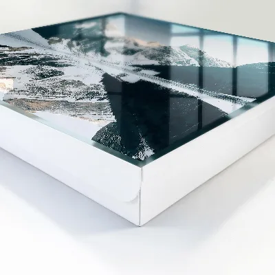 Winter landscape Wall mounted key box